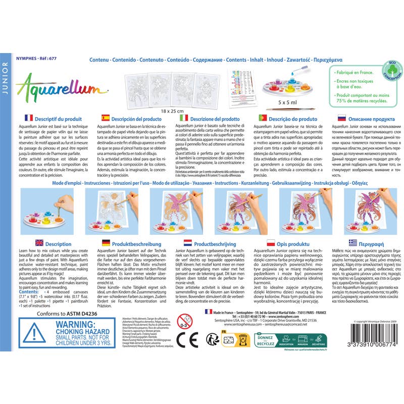 Painting Set for Kids - Aquarellum Fairies - Medium
