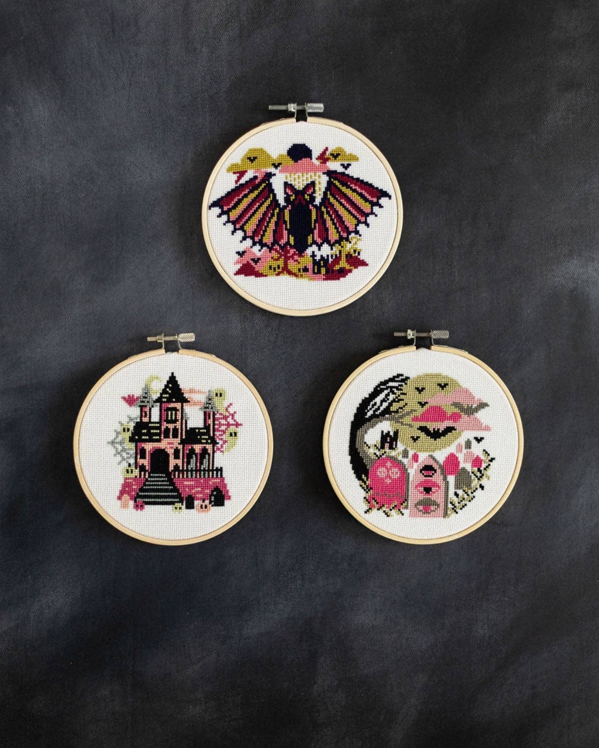 'The Vampire Bat' Cross Stitch Kit