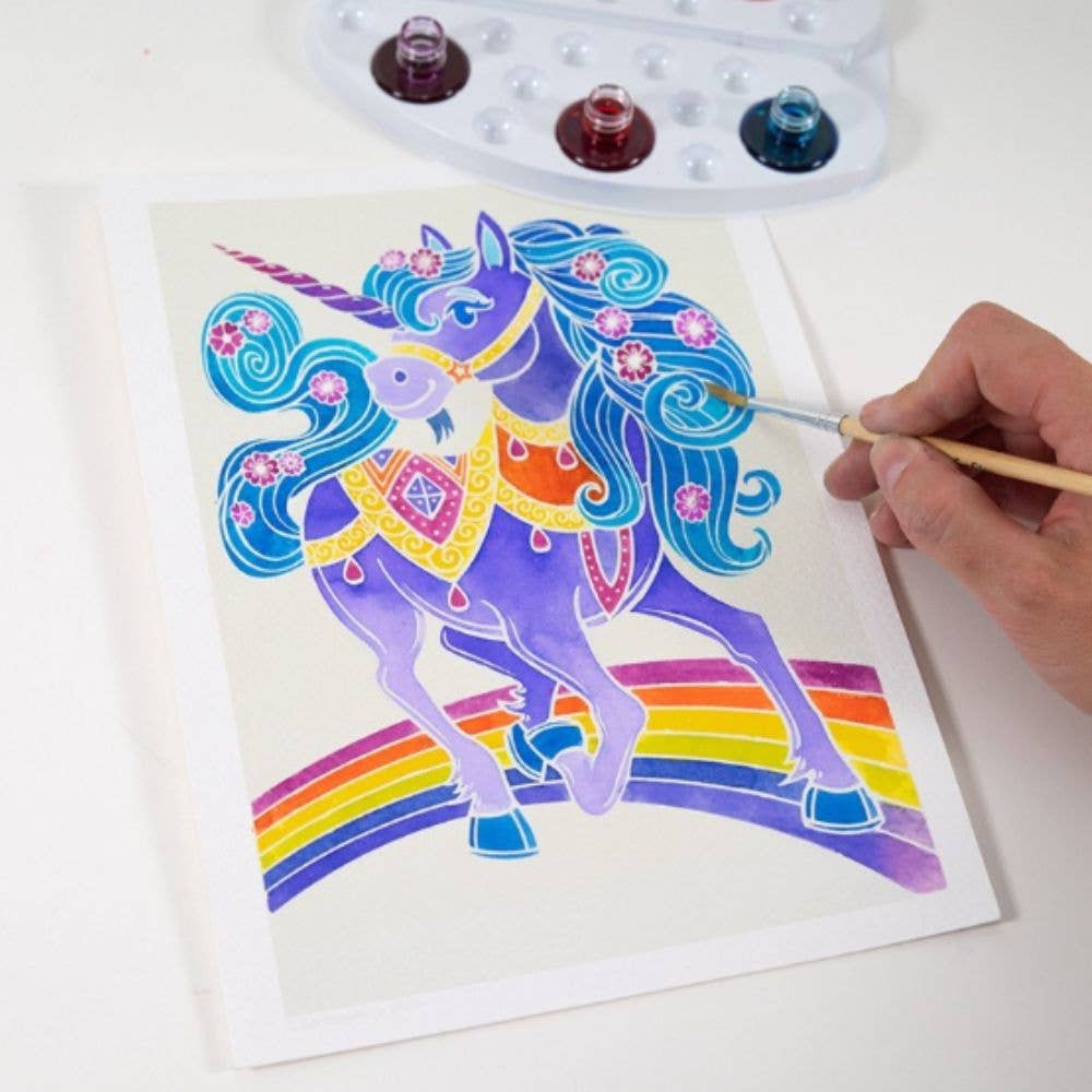 Paint by Numbers - Aquarellum Unicorns - Medium