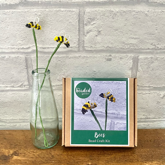 Bees Bead Craft Kit -A creative gift idea. 