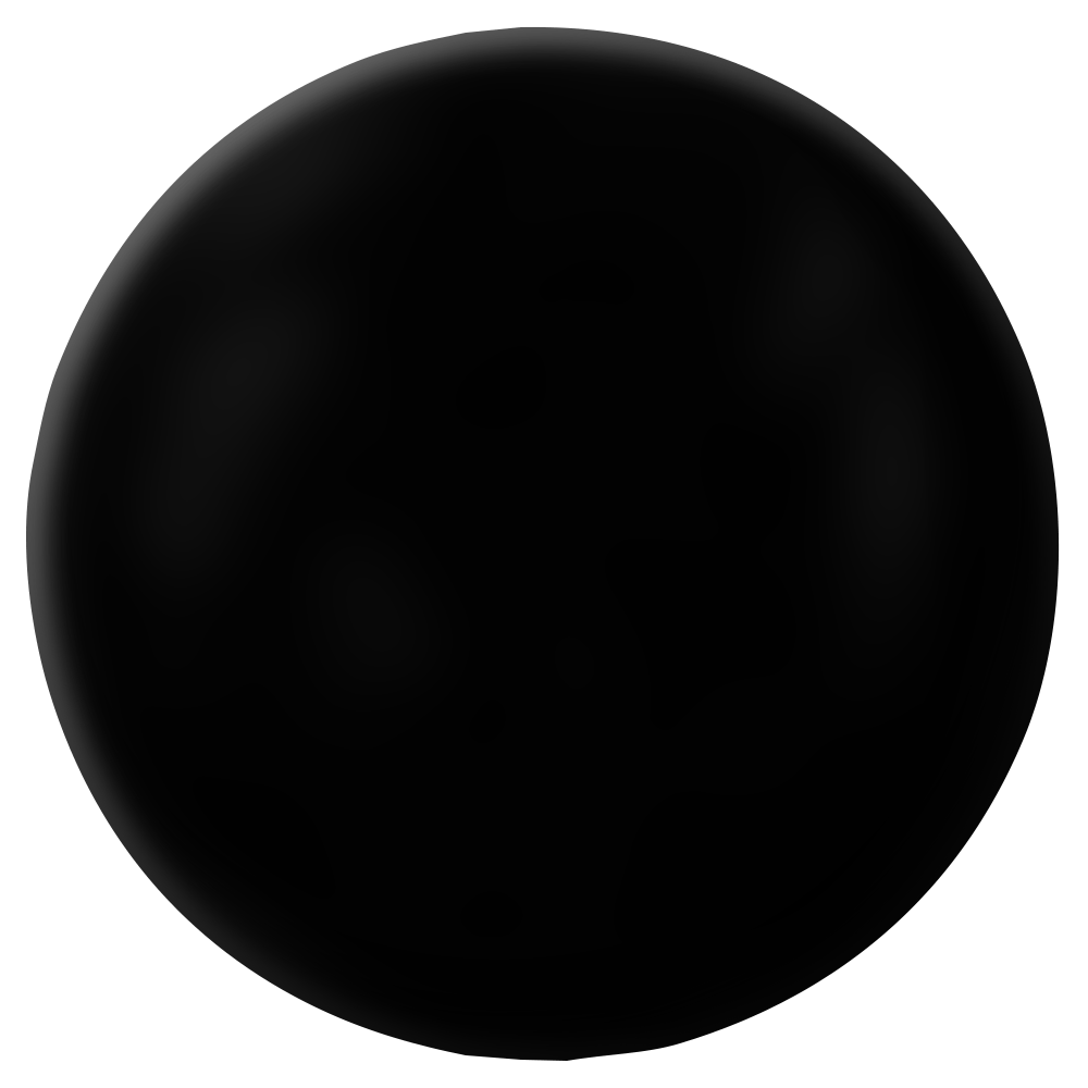 Nuvo - Crystal Drops - Ebony Black - 650n