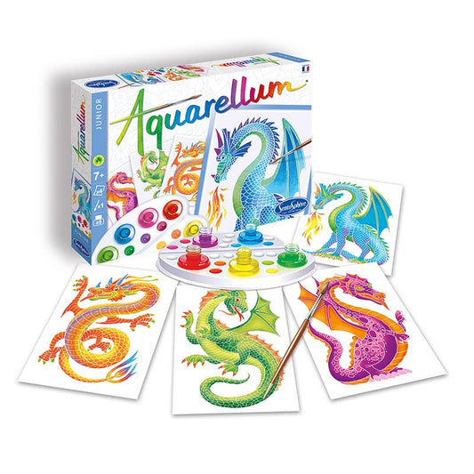 Paint by Numbers - Aquarellum Dragons - Medium