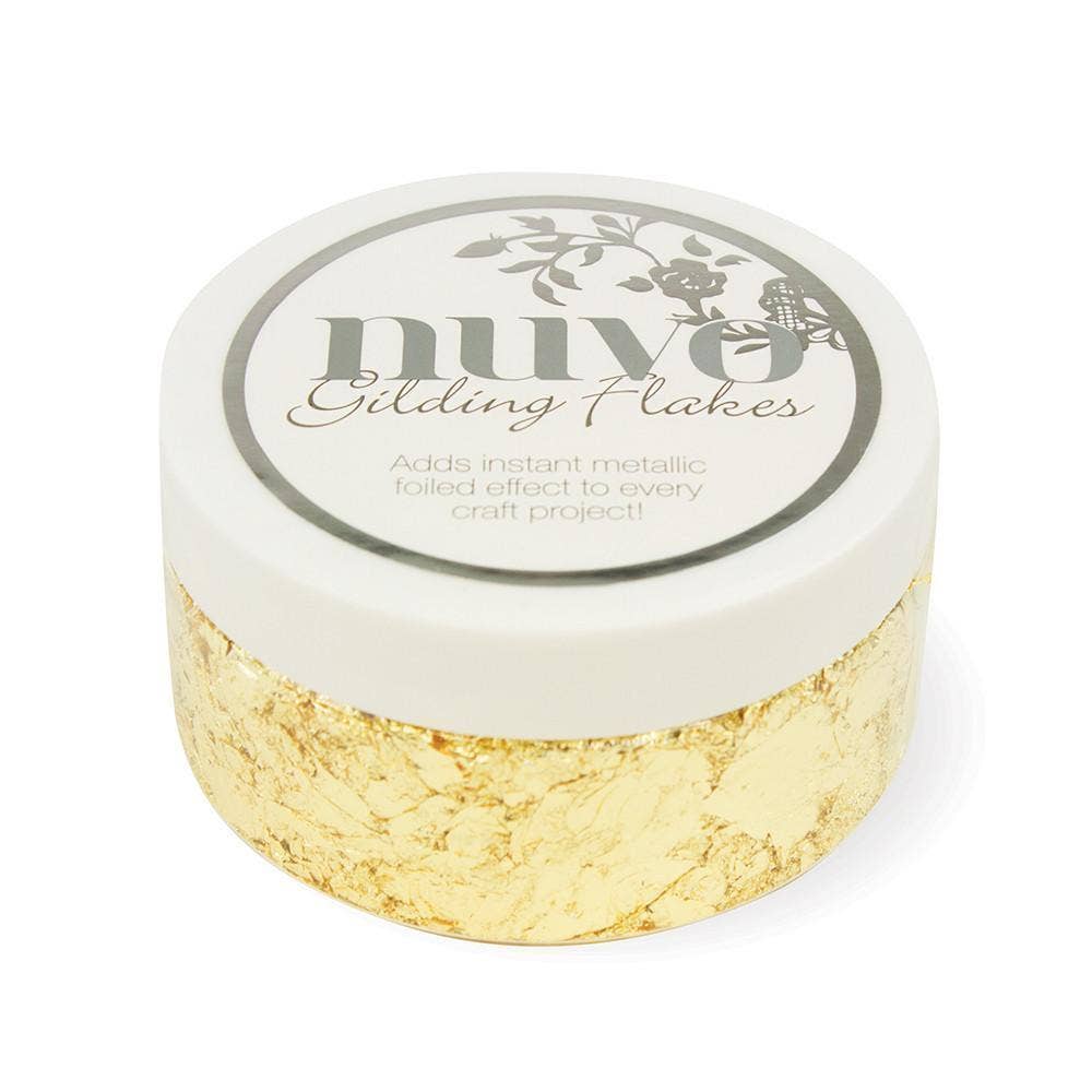Nuvo - Gilding Flakes - Radiant Gold (200ml) - 850n