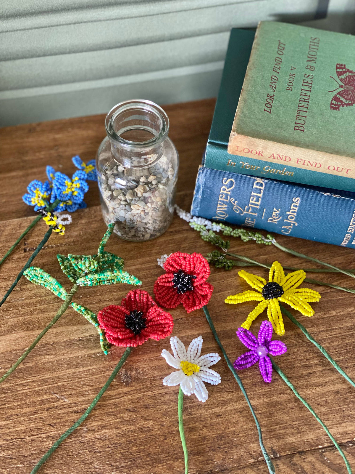 Wildflower Vase Craft Kit. A Creative Gift Idea.