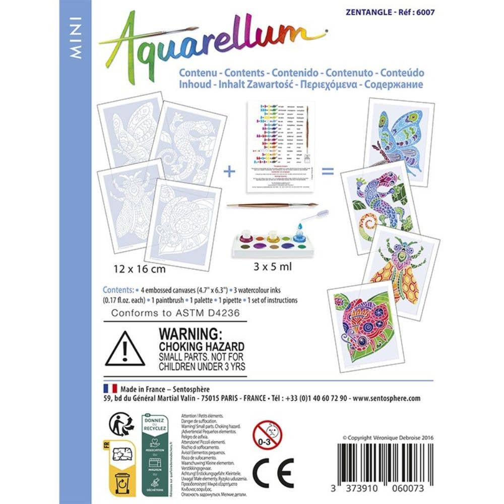 Aquarellum Mini Kit - Zentangle