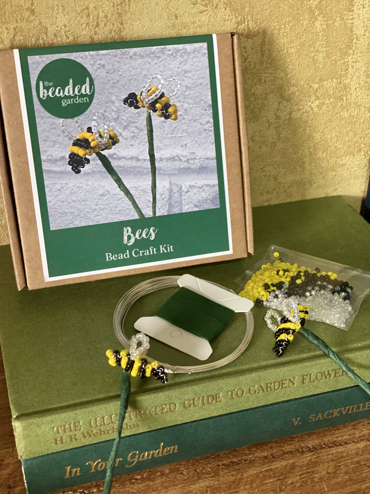 Bees Bead Craft Kit -A creative gift idea. 