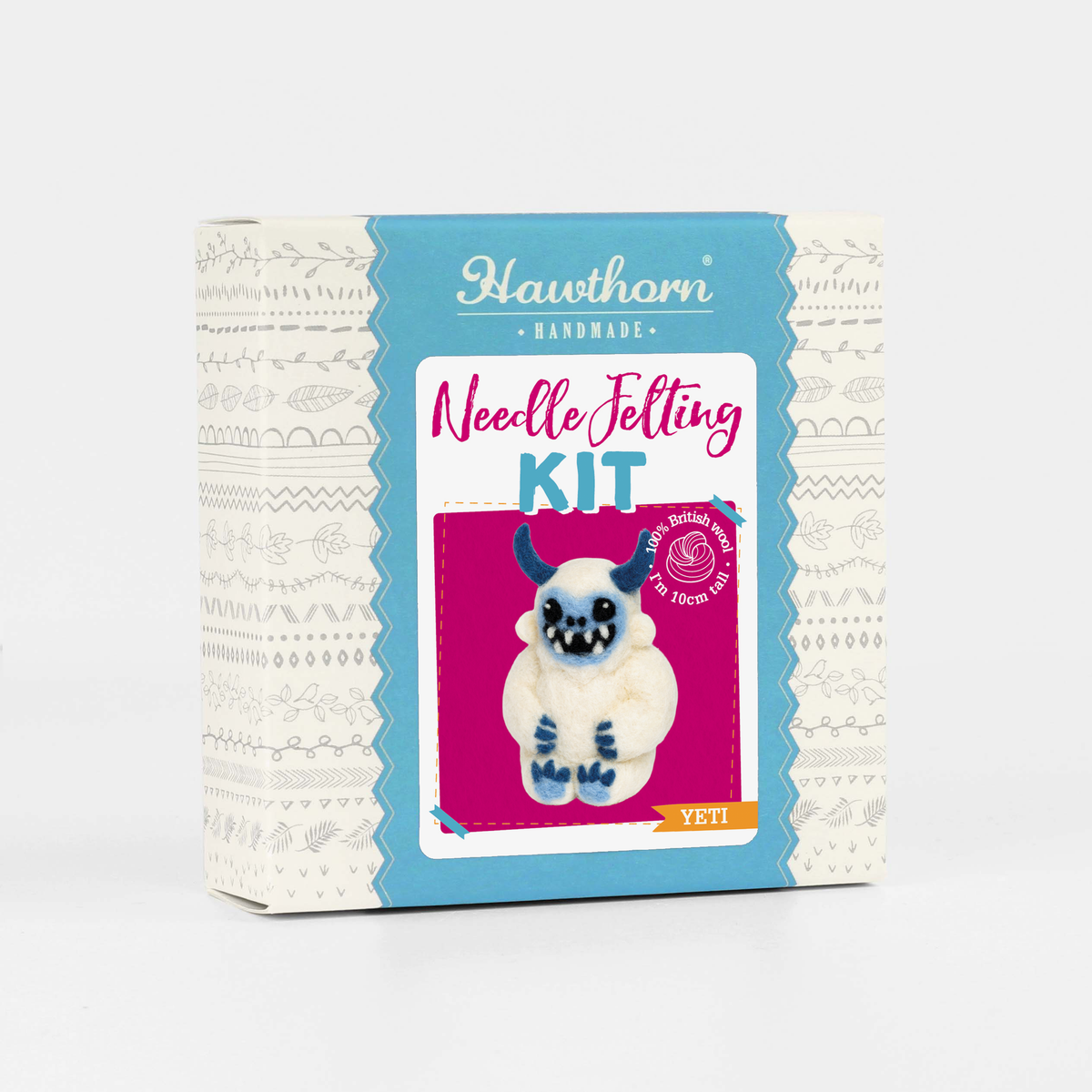 Yeti Mini Needle Felting Kit | Beginner Craft Kit