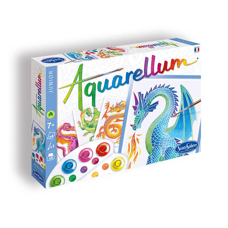 Paint by Numbers - Aquarellum Dragons - Medium