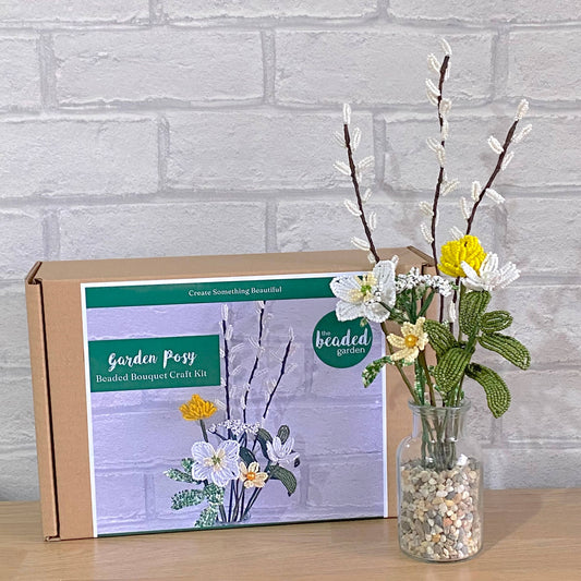 Garden Posy Vase Craft Kit. A Creative Gift Idea. 