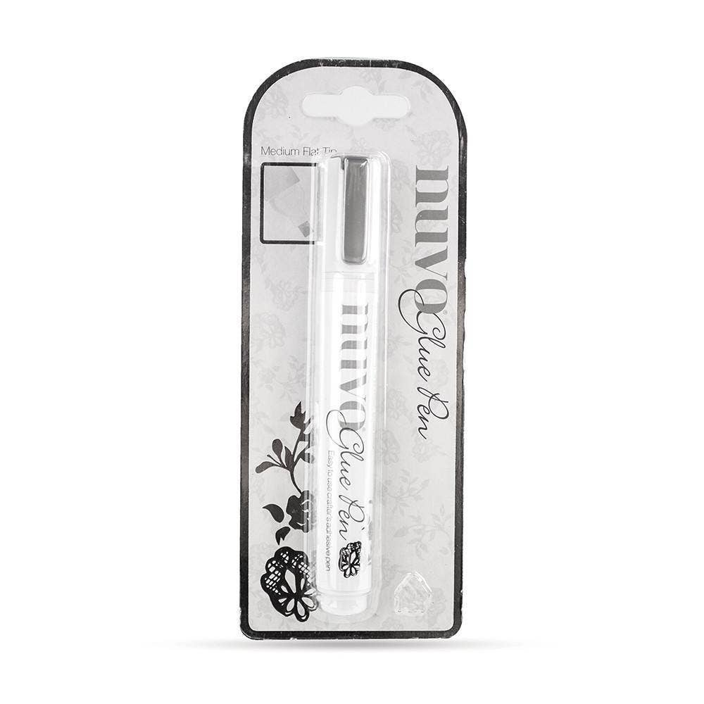 Nuvo - Adhesives - Flat Tip Glue Pen Medium - 203n