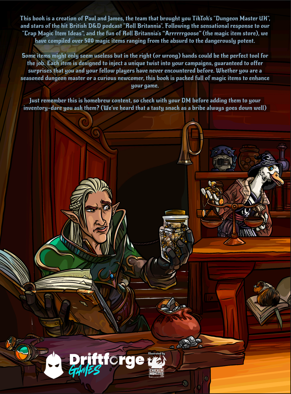 Catalogue of Chaos Ed. 1 - Magical Items of Unintended Consequences