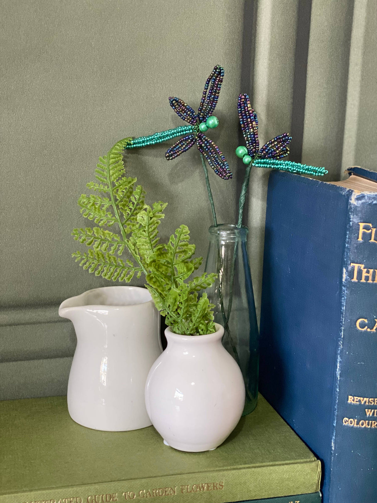 Iris Dragonflies Bead Craft Kit -A creative gift idea.