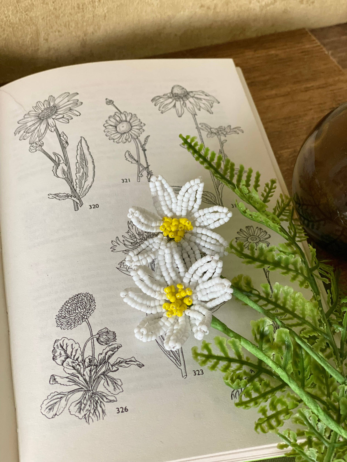Daisy Beaded Flower Craft Kit -  A creative gift idea.