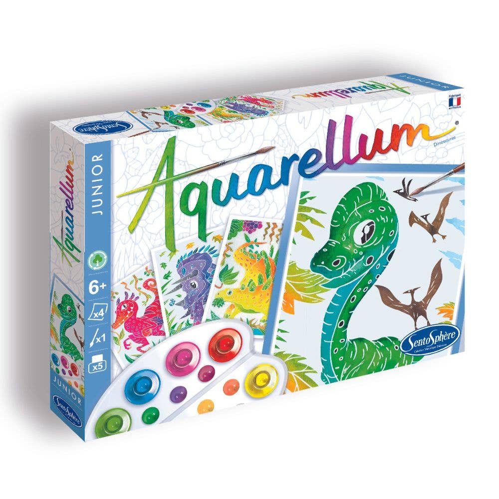 Paint by Numbers - Aquarellum Dinosaurs - Medium