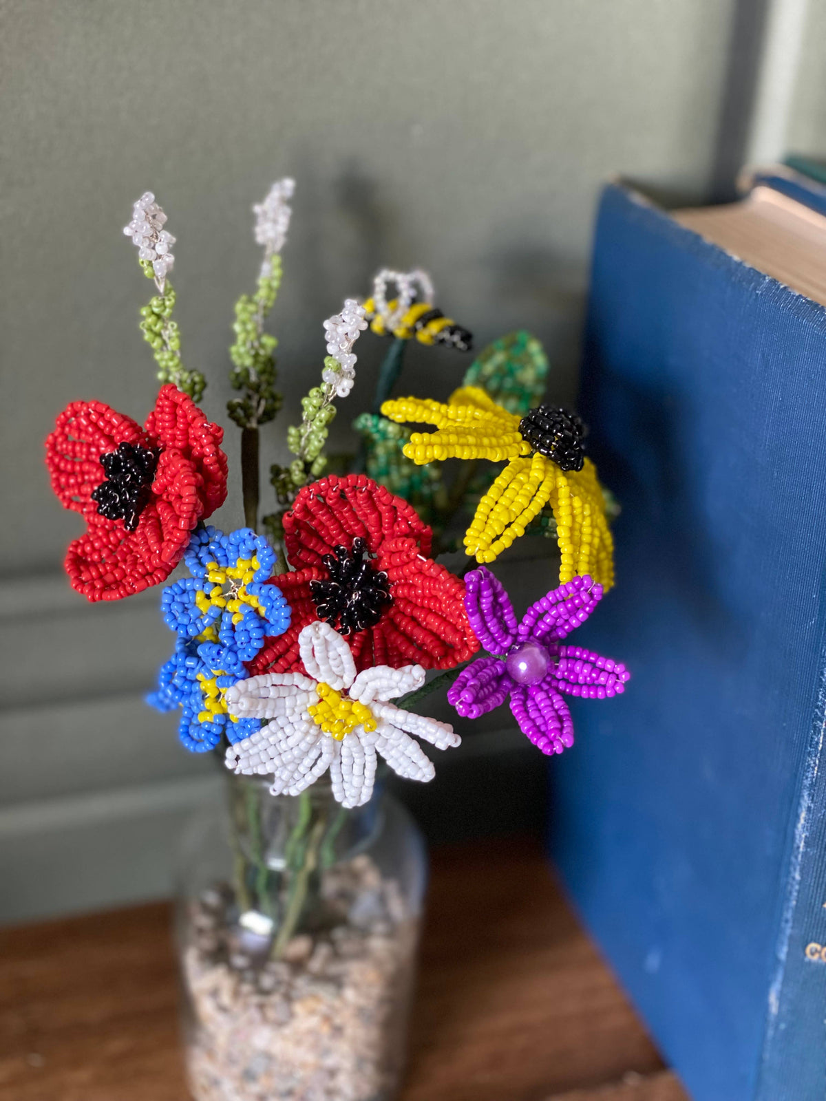 Wildflower Vase Craft Kit. A Creative Gift Idea.