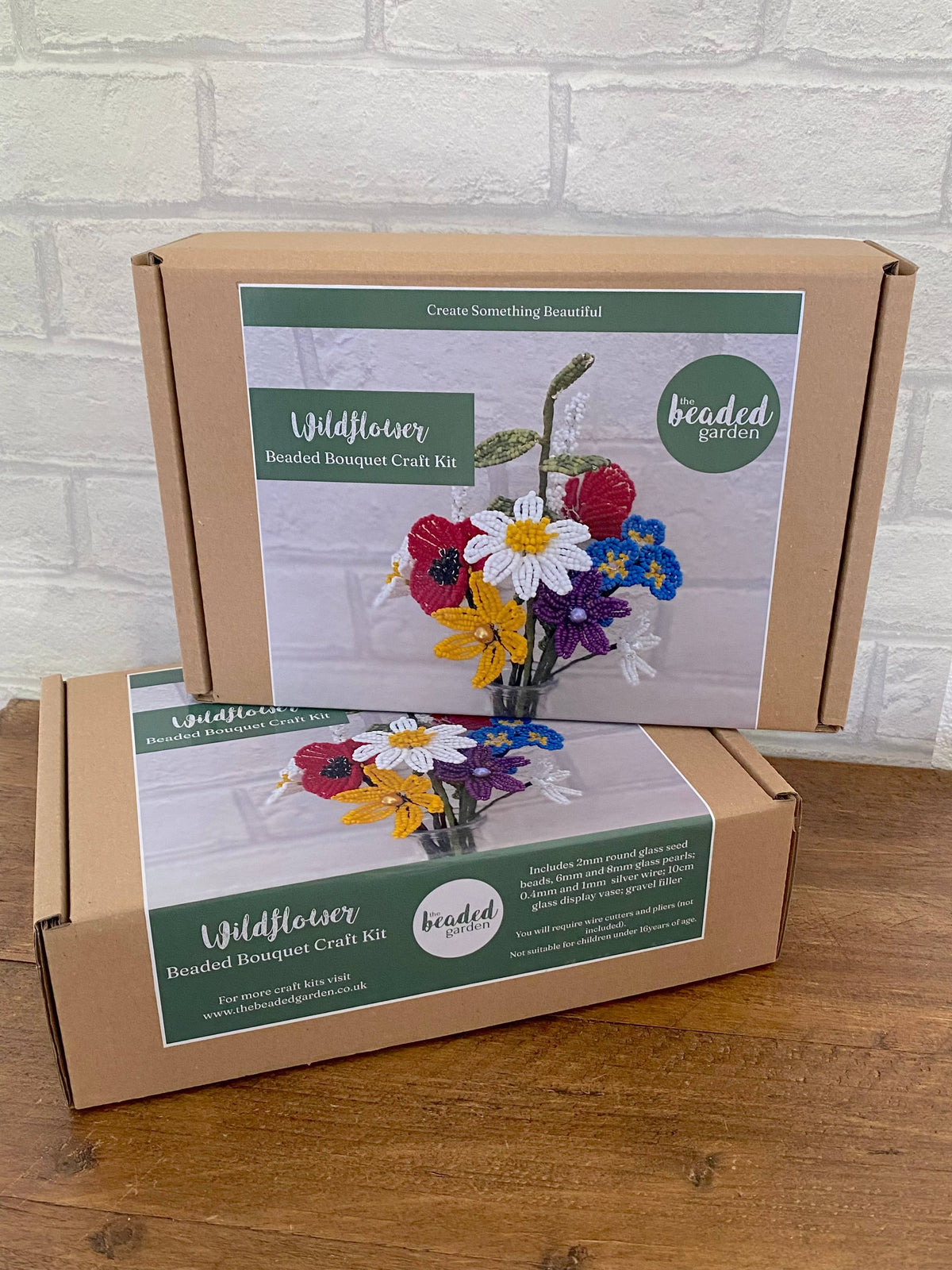 Wildflower Vase Craft Kit. A Creative Gift Idea.