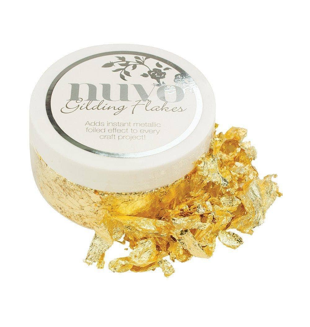 Nuvo - Gilding Flakes - Radiant Gold (200ml) - 850n