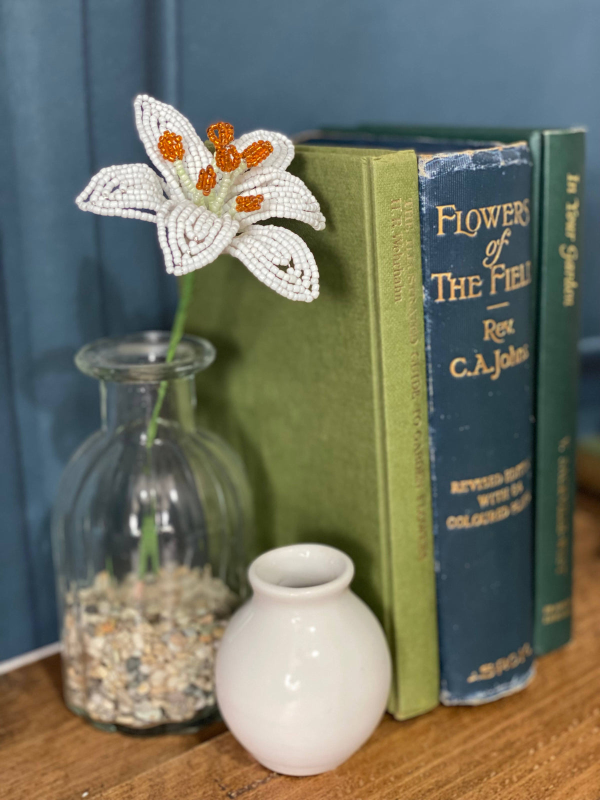 Lily Flower Bead Craft Kit -A creative gift idea.