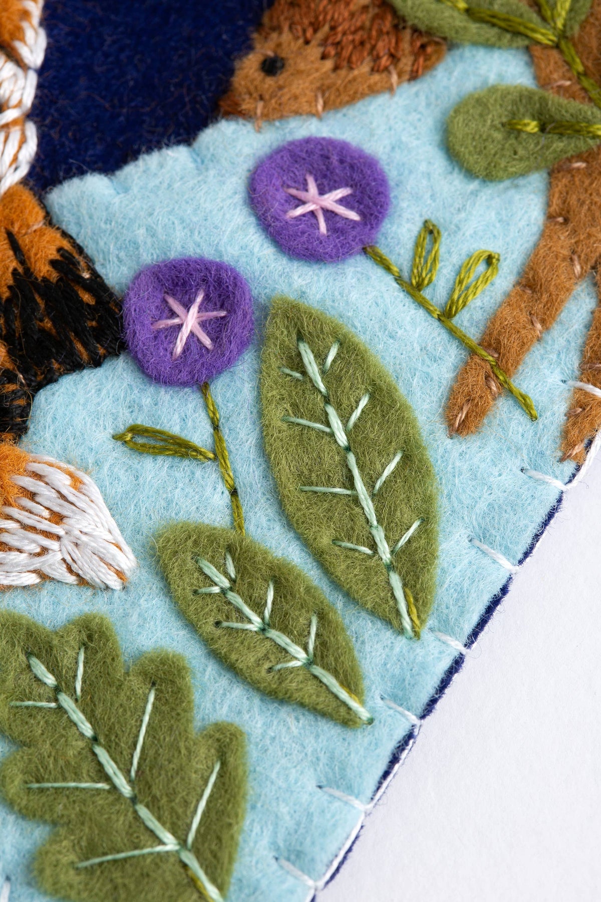Woodland Pennant Felt Craft Kit | Beginner Craft Kit