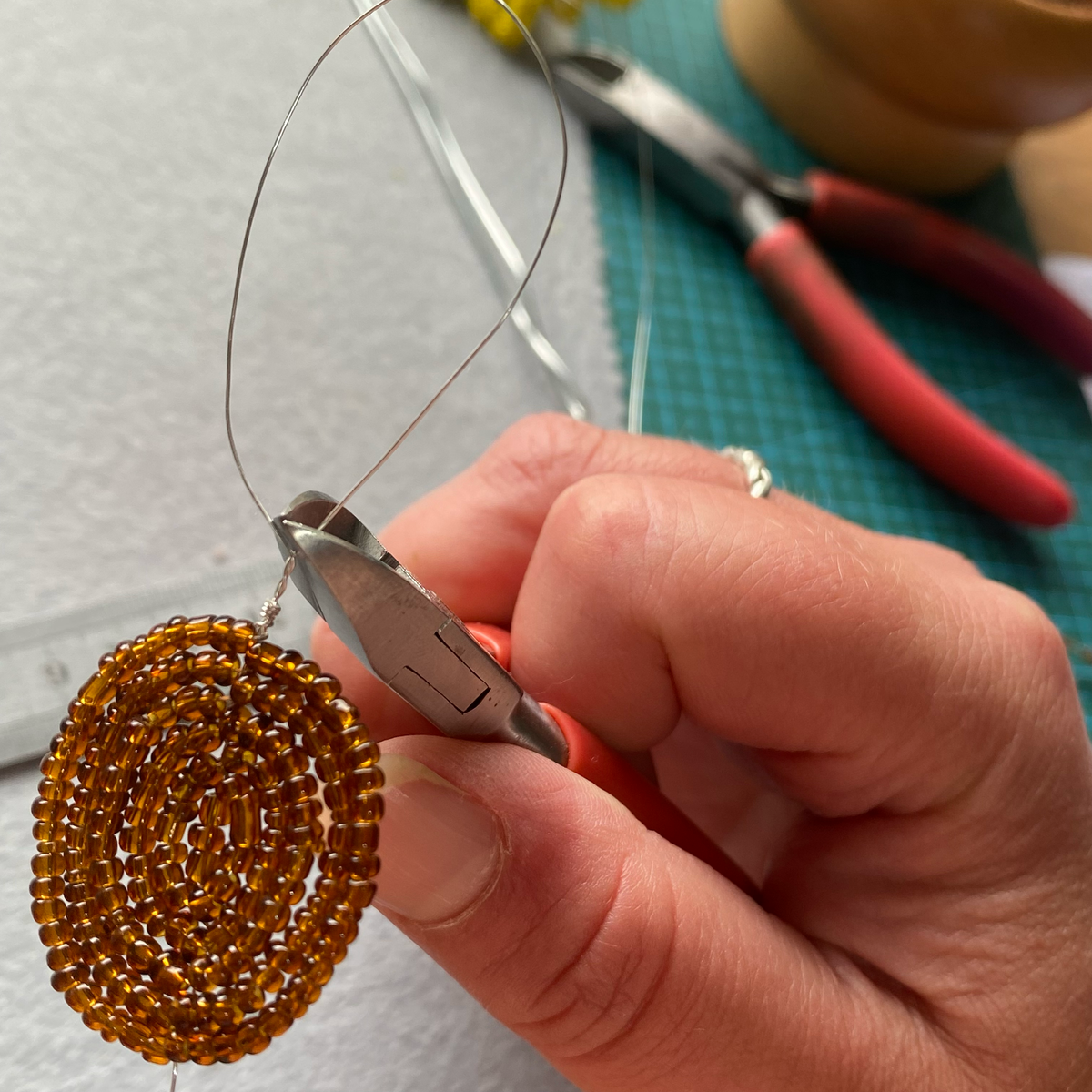 Sunflower Bead Craft Kit - A creative gift idea. 