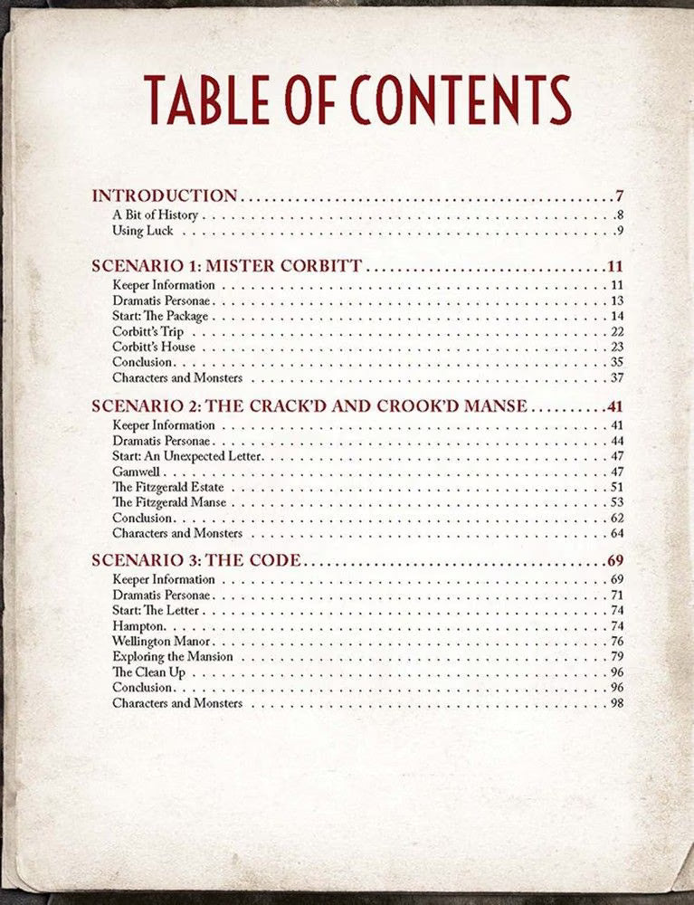Mansions of Madness Volume 1: Behind Closed Doors: Call of Cthulhu RPG