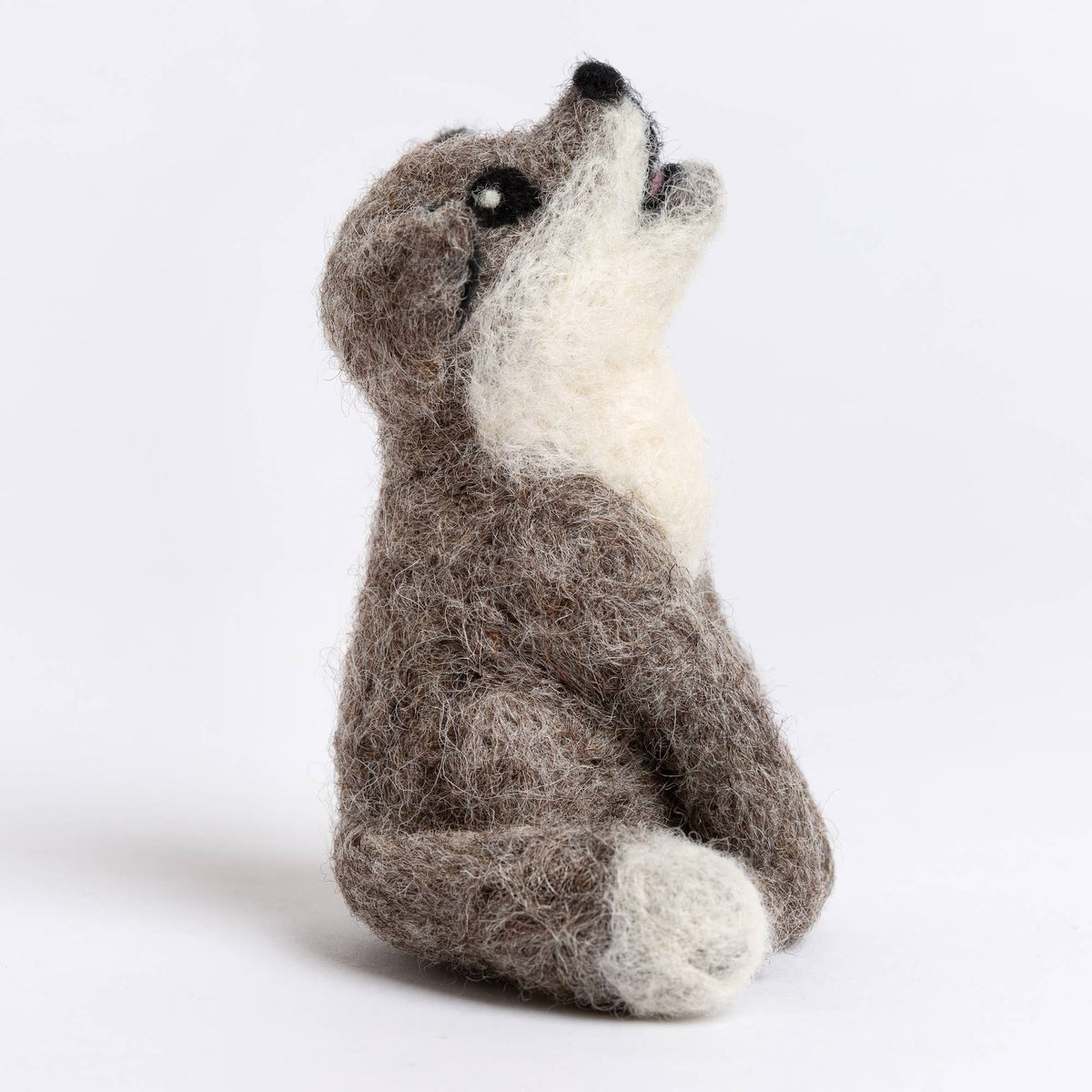 Wolf Cub Mini Needle Felting Kit | Beginner Craft Kit