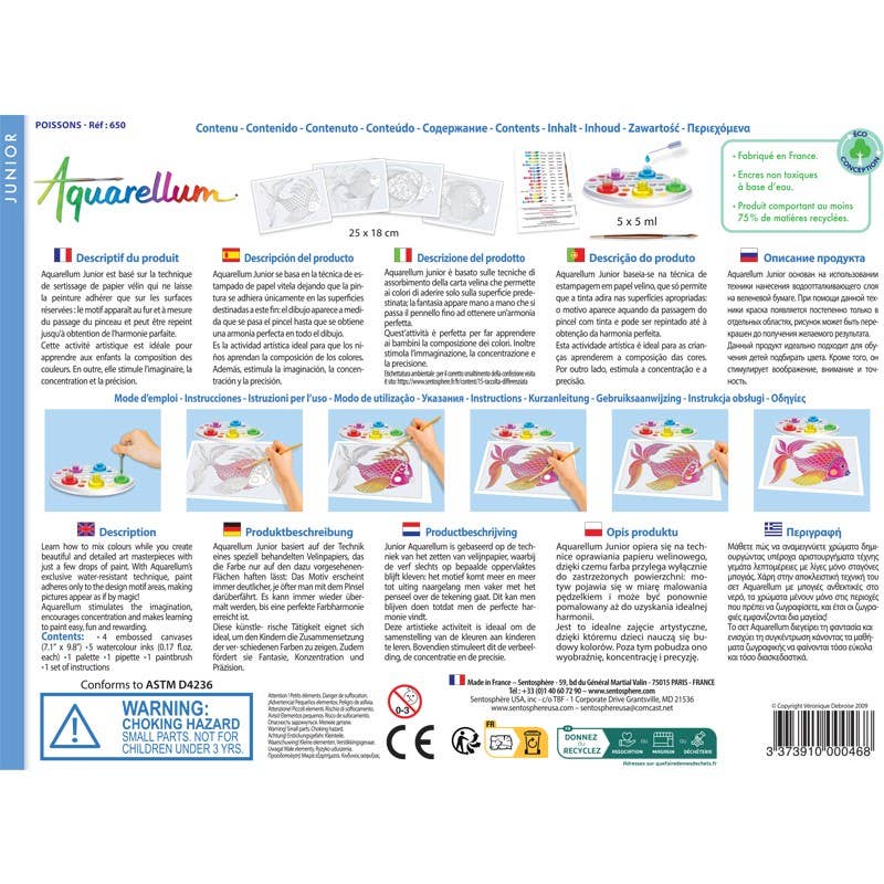 Painting for Kids - Aquarellum Fish - Medium