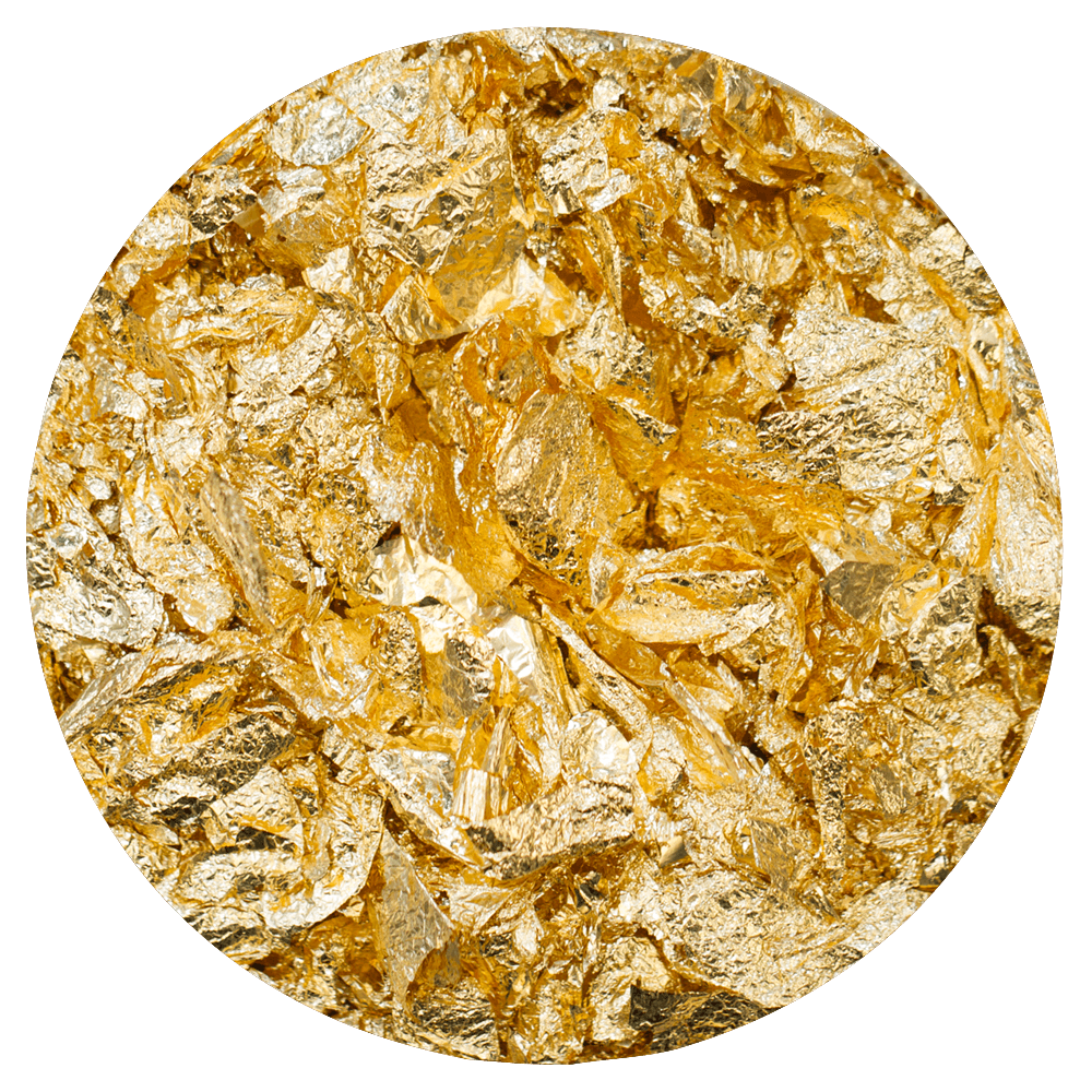 Nuvo - Gilding Flakes - Radiant Gold (200ml) - 850n