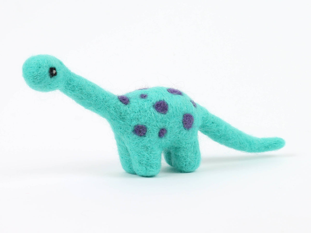Diplodocus Mini Needle Felting Kit | Dinosaur Craft Kit