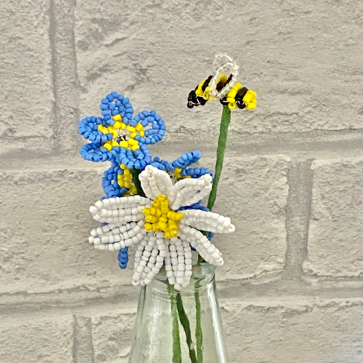 Bees Bead Craft Kit -A creative gift idea. 