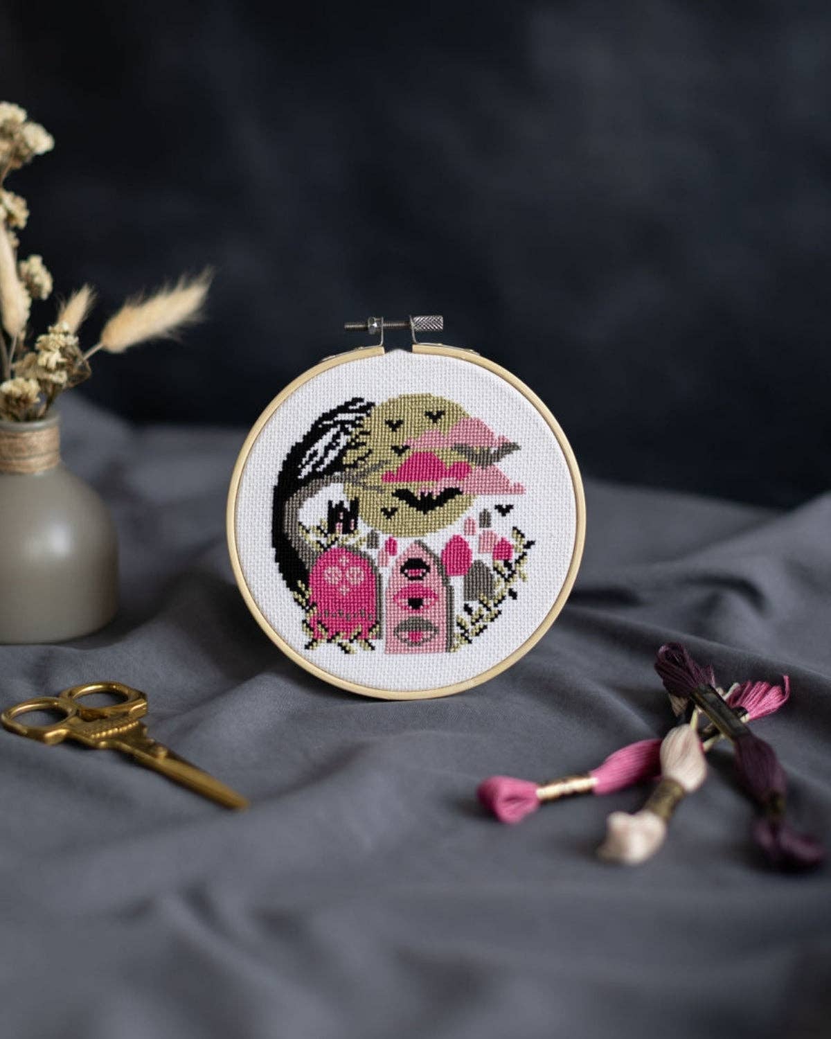 'The Graveyard' Cross Stitch Kit