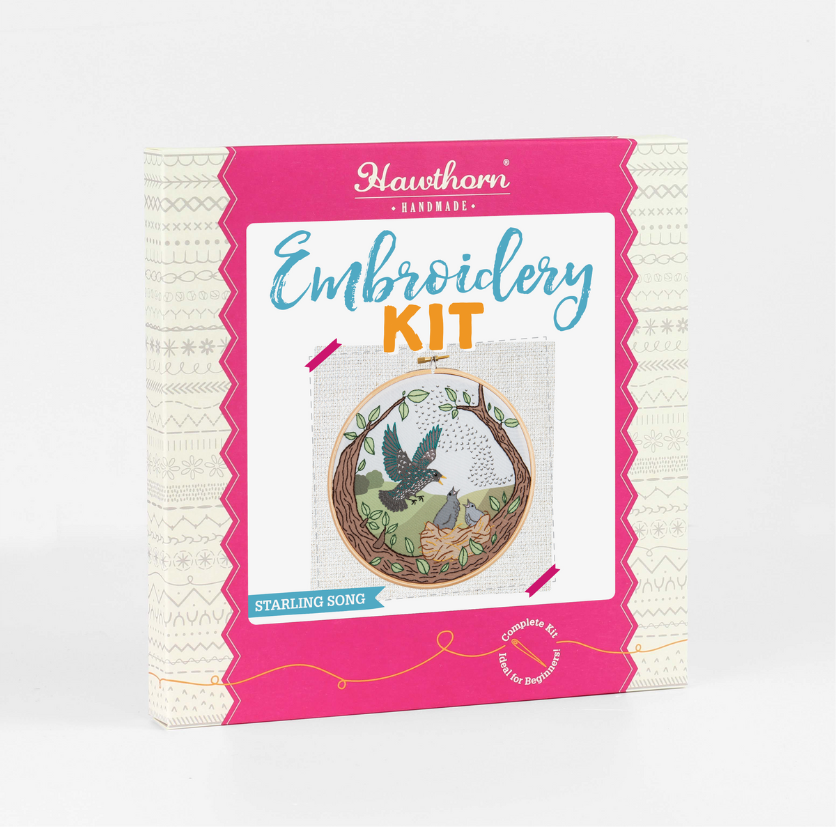 Starling Song Embroidery Kit | Beginner Craft Kit