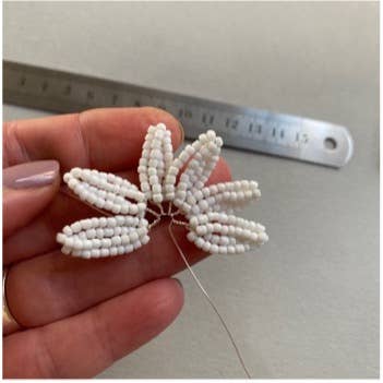 Daisy Beaded Flower Craft Kit -  A creative gift idea.