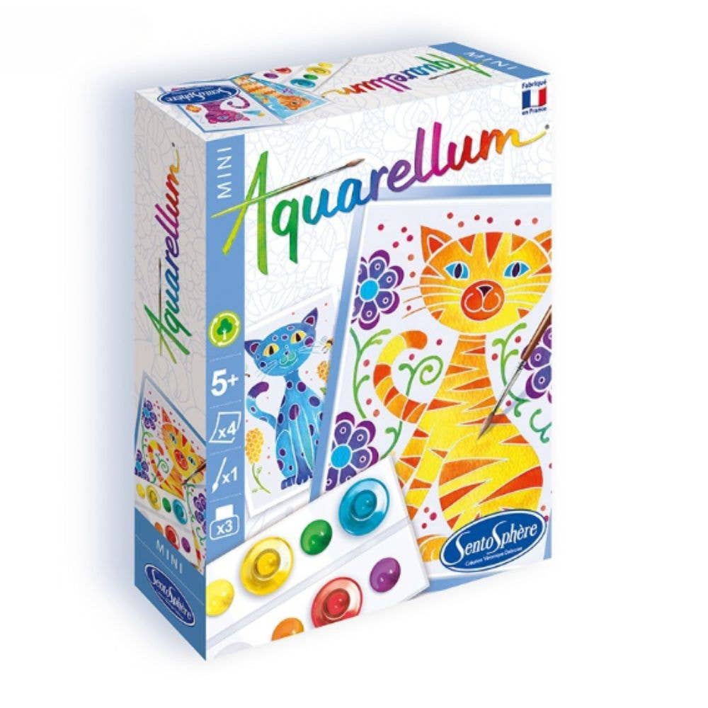 Painting Set - Aquarellum Cats - Small