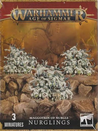 MAGGOTKIN OF NURGLE: NURGLINGS